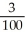 Express the sum in summation notation. 3 +    +    +    +    +    +  
