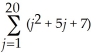 Evaluate:  