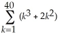 Evaluate:  