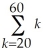 Evaluate:  