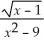 Find the domain of the function: f(x)=  
