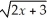 Find the domain of the function: F(x)=  