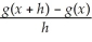 Let g(x)=    ,find  