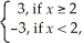 Given the function f(x)=    find: (a)the domain (b)f(0) (c)f(2) (d)f(-2) (e)f(-3)