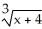 If h(x)=    ,find functions f and g such that h(x)= f(g(x)).