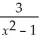 The x- and y-intercepts of the graph of y =   are A)  (3, 0) . B)  (0, -3) . C)  (1,0) , (0, 3) . D)  (±1, 0) , (0, 3) . E)  (0, 0) , (±1, 0) , (0, -3) .