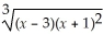 Write the following in terms of ln x,ln(x - 3),and ln(x + 1): ln          