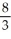 If log 2 = 0.3010 and log 3 = 0.4771,then log   = A)  0.2136. B)  0.4259. C)  1.3801. D)  1.8927. E)  2.8239.