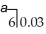   A)  5.417 B)  4.580 C)  6.230 D)  61.249