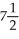 Find the present value of an annuity of $200 per month for    years at an interest rate of 7% compounded monthly.