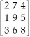 If A =    ,determine (a)    ,and (b)the order of A.