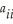 Write a diagonal matrix of size 3 × 3 with entries    = i + 3,    = 0 for i ≠ j.