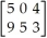 Find the transpose of    .