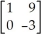 Perform the indicated operations and simplify your answer: 3    - 4  