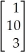 Solve the matrix equation: 3 - 2 =