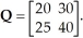 The price charged for 2 different CDs at two different stores can be represented by the matrix    The quantities of each CD sold at each store can be represented by the matrix    Show that the transpose of the income generated    is equal to the product of the transposes of P and Q in reverse order,        .