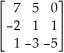 If A =    ,B =    ,and C =    ,find 3C + BA.
