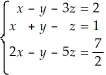 Find all solutions by reducing the matrix:  