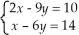 Solve by the method of reduction:  