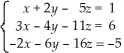 Solve by the method of reduction:  