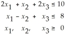 Maximize Z =   - 2   + 3   Subject to   A)  0 B)  5 C)  10 D)  15 E)  20