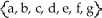 If S =    is a sample space of an experiment with events        and    find                (e)Of the events E,F,and G,which pairs are mutually exclusive?