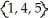 Given the equiprobable sample space S =    and events E =    and F =    ,find  