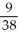 <strong>From a group of 10 men and 10 women,two people are randomly selected to form a committee.If X is the number of women on the committee,then P(X = 2)=</strong> A)   B)   C)   D)   E)   <div style=padding-top: 35px> 