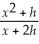     = A)  0 B)  x C)  -∞ D)  ∞ E)  does not exist