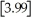 The greatest integer function in mathematics (denoted f(x)=    )is used every day by cashiers making change for customers.This function tells the amount of paper money for each amount of change owed.(For example,if the customer is owed $1.25 in change,he would get $1 in paper money,thus    = 1).By considering    ,    ,    ,    ,and    ,determine        .