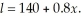 The length of a material increases as it is heated up according to the equation    The rate at which the length is increasing is given by:    Calculate this limit.