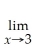 Use your calculator to complete the table,and use your results to estimate the given limit.        