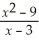 Use your calculator to complete the table,and use your results to estimate the given limit.        