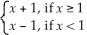 If f(x) =   ,then   F(x) = A)  0 B)  2 C)  -∞ D)  ∞ E)  does not exist