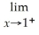 Find the following limit.If it is +∞ or -∞ or does not exist,then say so.      