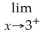 Consider the graph of f(x)    Determine the following limits: (a)    f(x)(d)f(3) (b)    f(x)(e)    f(x) (c)    f(x)(f)    f(x)