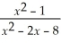Find the value(s)of x for which f(x)=    is discontinuous.
