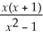 Let f(x) =   .The only value(s) of x for which f is discontinuous is (are)  A)  0. B)  -1. C)  1. D)  -1 and 1. E)  -1, 0, and 1.