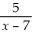 Use the definition of continuity to show that f(x)=    is continuous at x = 6.