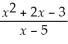 Solve:    ≥ 0