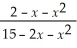 Solve the inequality:    ≤ 0.