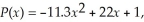 If the profit for a telephone company (in millions of dollars)is given by the equation use the derivative function on your graphing calculator to find the slope of the tangent to this curve at x = 3.69.