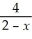 Find the slope of the curve y =    at the point (3,-4).