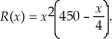 The reaction R to the injection of a drug is a function of the dosage x according to the equation    Find the value of the derivative of this function when x = 10.