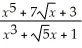 Find the derivative of y =    .