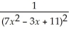 Find y' if y =  