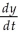 If an object moves horizontally according to x = 5t - 2 and vertically according to y = 2    + x,find its vertical speed,    .
