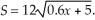 The typing speed of a certain computer student varies with the number of hours of practice x according to    Find S'.