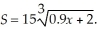 The typing speed of a certain computer student varies with the number of hours of practice x according to    Find S'.