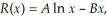 The Reynolds number is a quantity that relates to the flow of a liquid.If it is given by the equation    where x is the radius of the tube the liquid flows through and A and B are positive constants,find    .